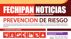Lee más sobre el artículo Fechipan lanza Newsletter de prevención de riesgos